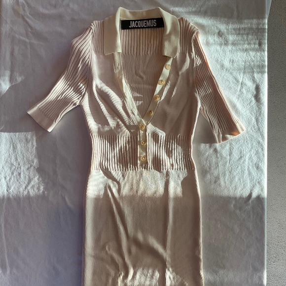 SOLD Jacquemus Button-up Mini Dress - Picture 2 of 5